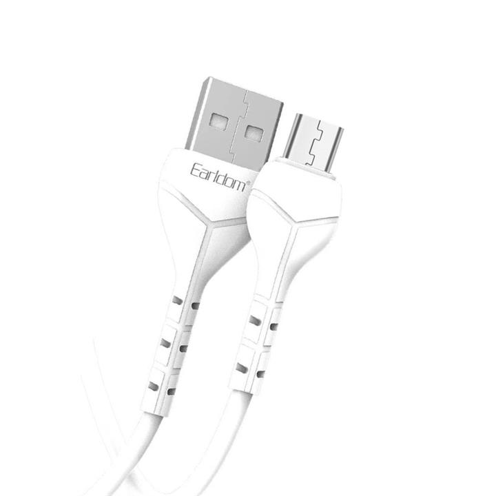 کابل تبدیل USB به microUSB ارلدام مدل EC-095M طول یک متر